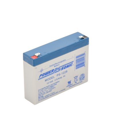 POWER SONIC PS-1228 Baterías Batería 12V, 2.8AH, Para Respal