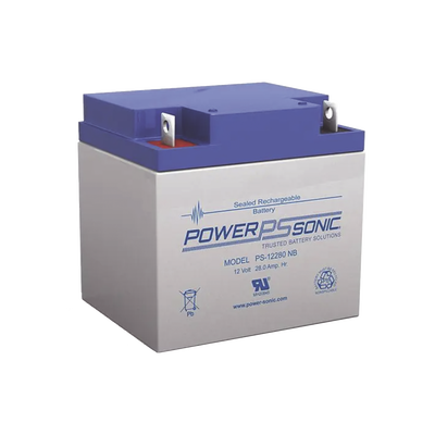 POWER SONIC PS-12280-NB Baterías Batería 12V, 28AH, Para Res