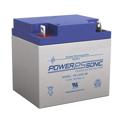 POWER SONIC PS-12280-NB2 Baterías Batería 12V, 28AH, Para Re