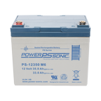 POWER SONIC PS-12350-M6 Baterías Batería 12V, 35AH, Para Res