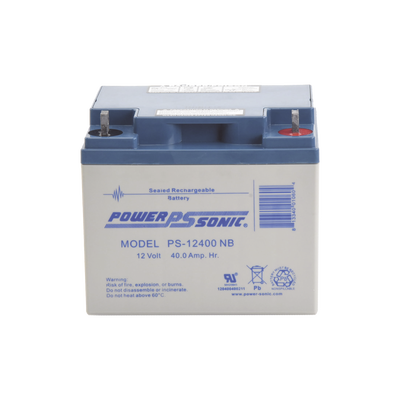 POWER SONIC PS-12400-NB Baterías Batería 12V, 40AH, Para Res
