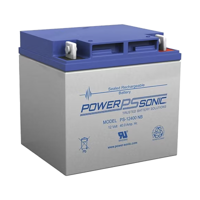 POWER SONIC PS-12400-NB4 Baterías Batería 12V, 40AH, Para Re