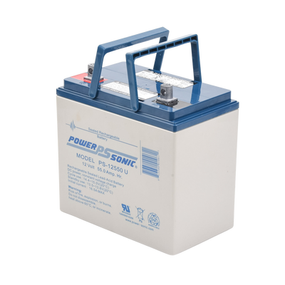 POWER SONIC PS-12550U Baterías Batería 12V, 55AH, Para Respa