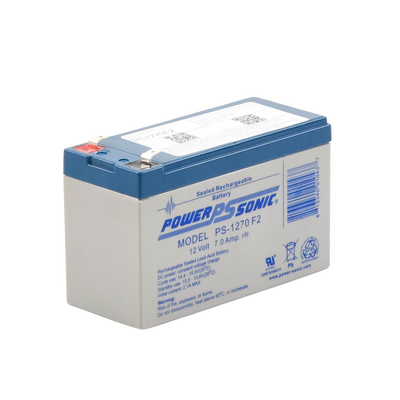 POWER SONIC PS-1270-F1 Baterías Batería 12V, 7AH, Para Respa