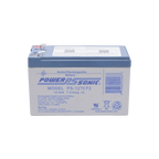 POWER SONIC PS-1270-F2 Baterías Batería 12V, 7AH, Para Respa
