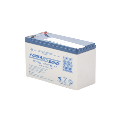 POWER SONIC PS-1280-F2 Baterías Batería 12V, 8AH, Para Respa