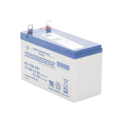 POWER SONIC PS-1290-NB1 Baterías Batería 12V, 9AH, Para Resp