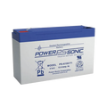POWER SONIC PS-6100-F1 Baterías Batería 6V, 12AH, Para Respa
