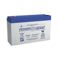 POWER SONIC PS-6100-F2 Baterías Batería 6V, 12AH, Para Respa