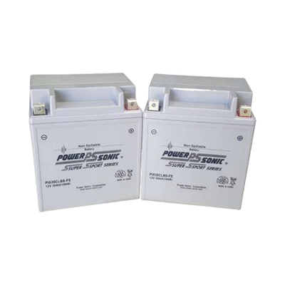 POWER SONIC PT9B-4 Baterías Batería 12V, 8AH, Super Sport, T