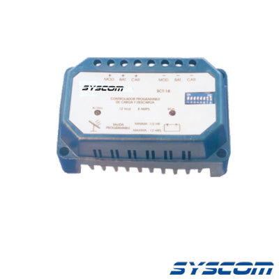 SYSCOM SCT120MC Controladores de Carga MPPT/PWM Tempocontrol