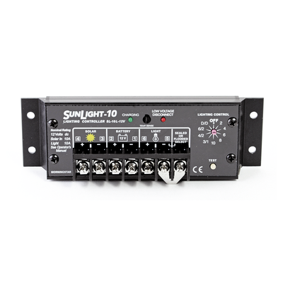 MORNINGSTAR SL-10L-12V Controladores de Carga MPPT/PWM Contr