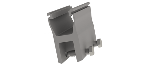 Abrazadera K2 Systems SS-Rail Less Para Lámina Engargolada Sin Rieles