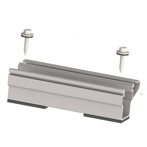 Micro Riel K2 Systems Micro Rail 2 Puntos Para Lámina Trapezoidal Landscape