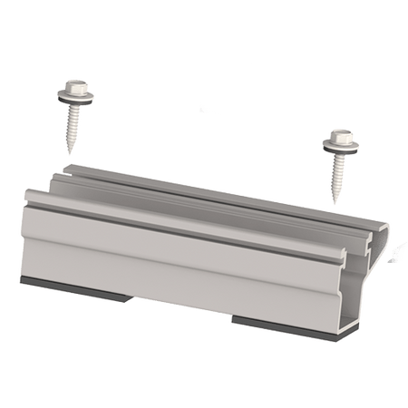 Micro Riel K2 Systems Micro Rail 2 Puntos Para Lámina Trapezoidal Landscape