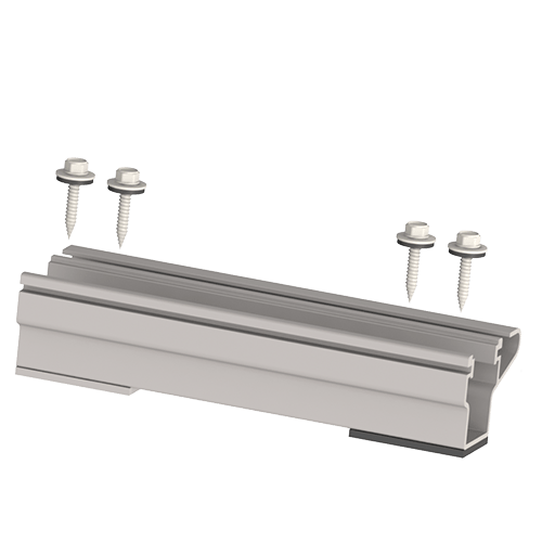 Micro Riel K2 Systems Micro Rail 4 Puntos Para Lámina Trapezoidal Landscape