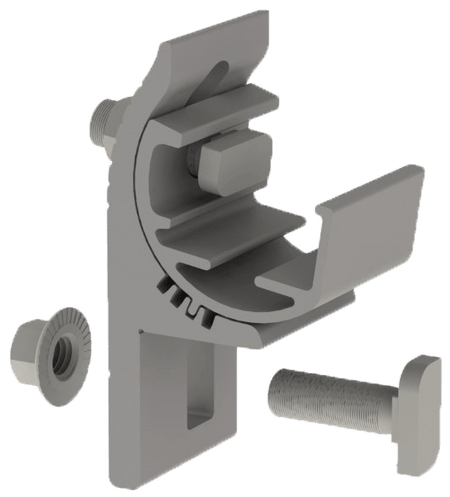 Conector Ajustable K2 Systems ST Knee Inclinación 0° A 24° Para CrossRail