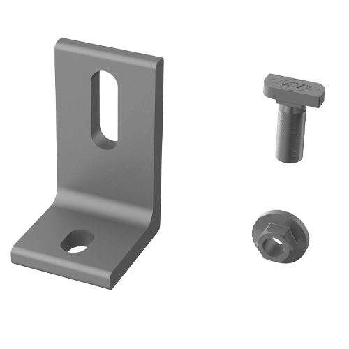 Soporte Tipo Pie En L K2 Systems L-Foot Para Rieles CrossRail