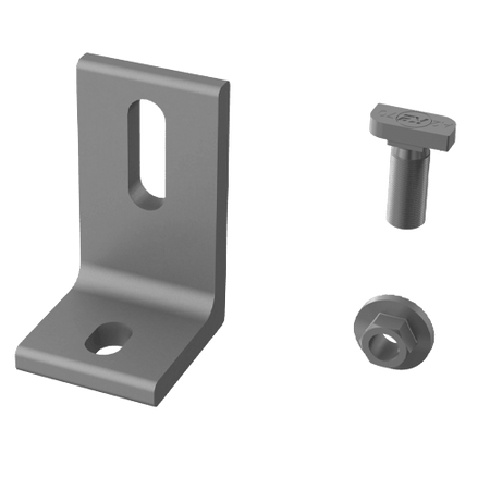 Soporte Tipo Pie En L K2 Systems L-Foot Para Rieles CrossRail