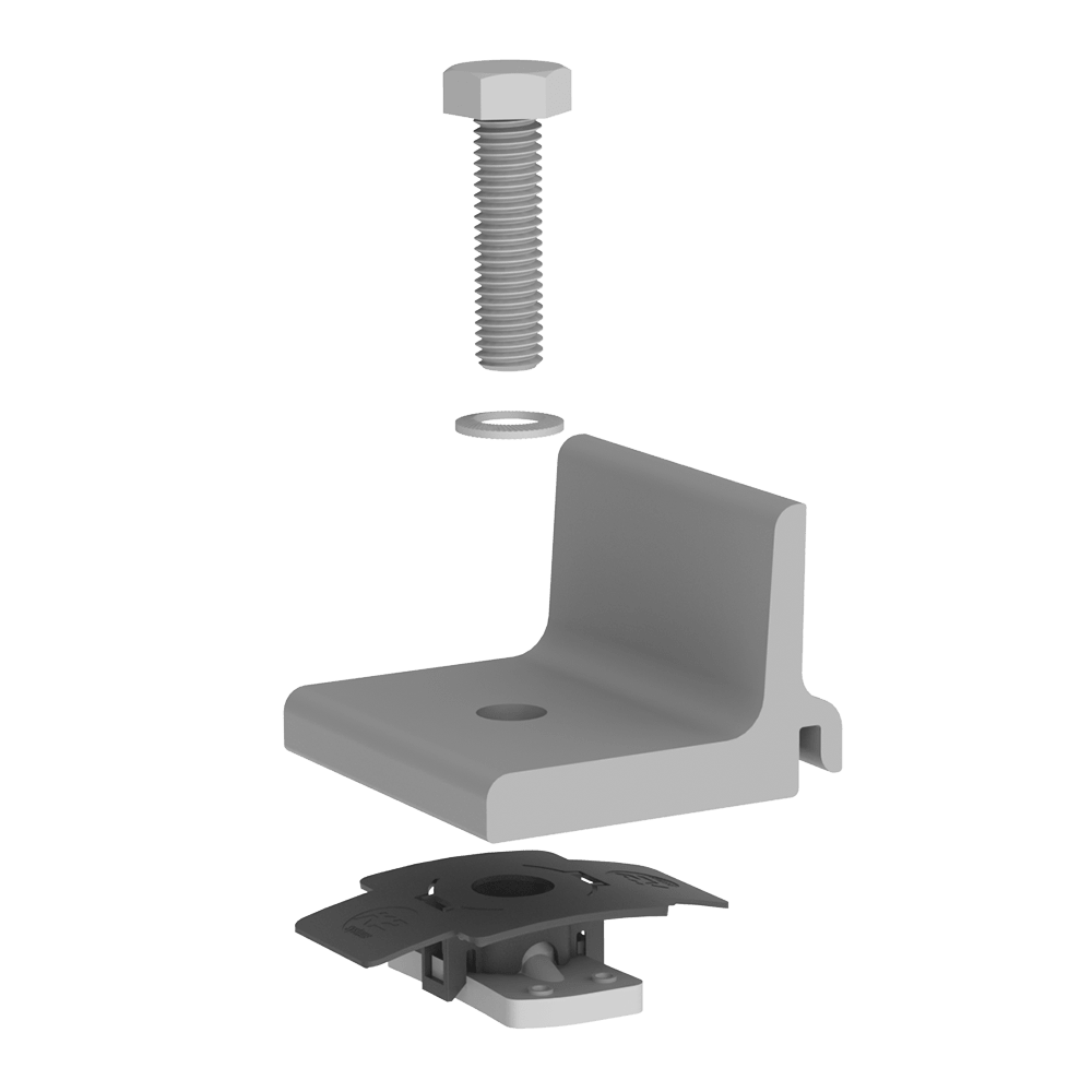 Clip De Conexión K2 Systems Climber Para Rieles CrossRail