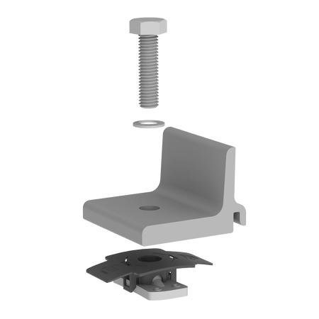 Clip De Conexión K2 Systems Climber Para Rieles CrossRail