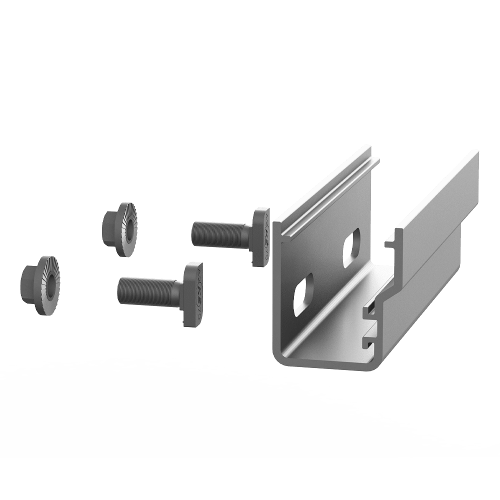 Empalme De Riel K2 Systems Rail Conn 48X Para CrossRail 48 mm