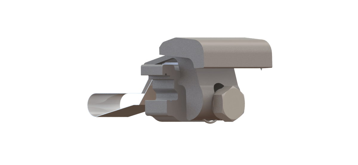 Abrazadera Final Oculta K2 Systems Yeti Clamp 2.0 Para Paneles Solares