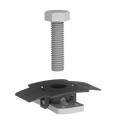 Kit Conector K2 Systems CR-Mounting Kit Para Microinversores Y CrossRail