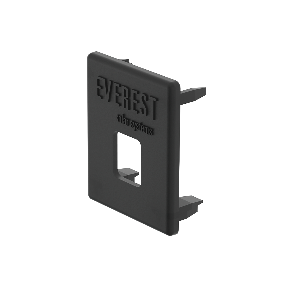 Tapa Final K2 Systems Endcap 48X Para Rieles CrossRail 48 mm