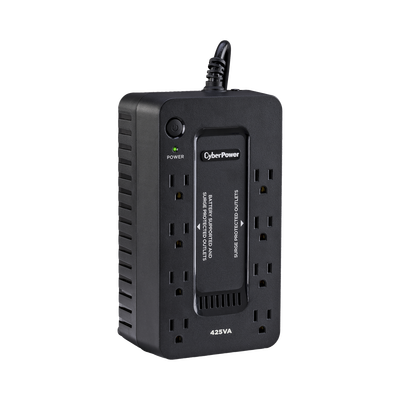 CYBERPOWER ST425 UPS / No Break UPS de 425 VA/255 W, Topolog