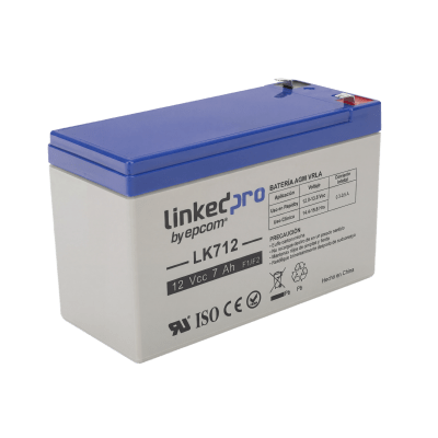 LINKEDPRO BY EPCOM LK712 Baterías Batería de respaldo 12 V |