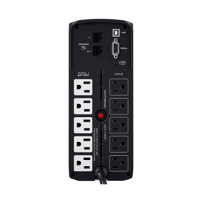 CYBERPOWER CP850PFCLCD UPS / No Break UPS de 850 VA/510 W, T
