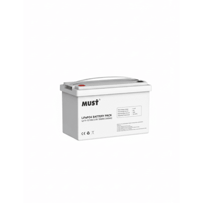 MUST LP-1512-100 Baterías Solares Batería Litio 12vcc 100Ah