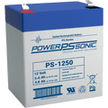 POWER SONIC PS-1250-F2 Baterías Batería 12V, 5.0AH, Para Res