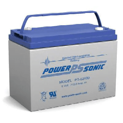POWER SONIC PS-62000-B Baterías Batería 6V, 210AH, Para Resp