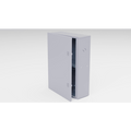 Gabinete para instalación de 2 Baterías , Fabricado en Lámina Galvanizada, Accesorios para poste (No incluidos)