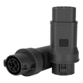 GREENC T1/T2 Adaptador Entrada SAE J1772 Salida IEC 62196