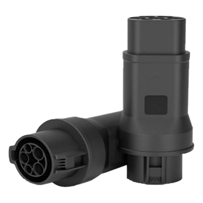 GREENC T1/T2 Adaptador Entrada SAE J1772 Salida IEC 62196