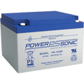 POWER SONIC PS-12260-M5 Baterías Batería 12V, 26AH, Para Res