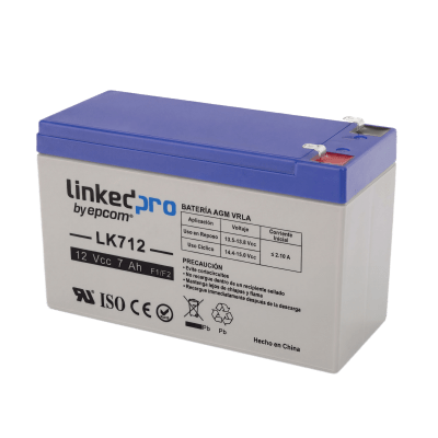 LINKEDPRO BY EPCOM LK712 Baterías Batería de respaldo 12 V |