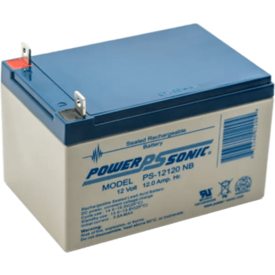 POWER SONIC PS-12120-NB1 Baterías Batería 12V Recargable, 12